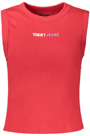 TOP DE ALÇAS EM ALGODÃO TOMMY HILFIGER MULHER VERMELHO