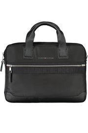 MEN'S BLACK TOMMY HILFIGER BRIEFCASE