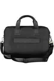 MEN'S BLACK TOMMY HILFIGER BRIEFCASE
