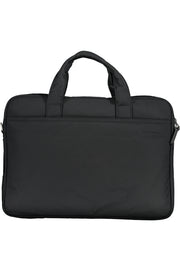 TOMMY HILFIGER MEN'S BLACK BRIEFCASE