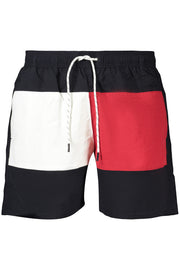 CALÇÕES DE BANHO COM ATACADORES TOMMY HILFIGER HOMEM AZUIS