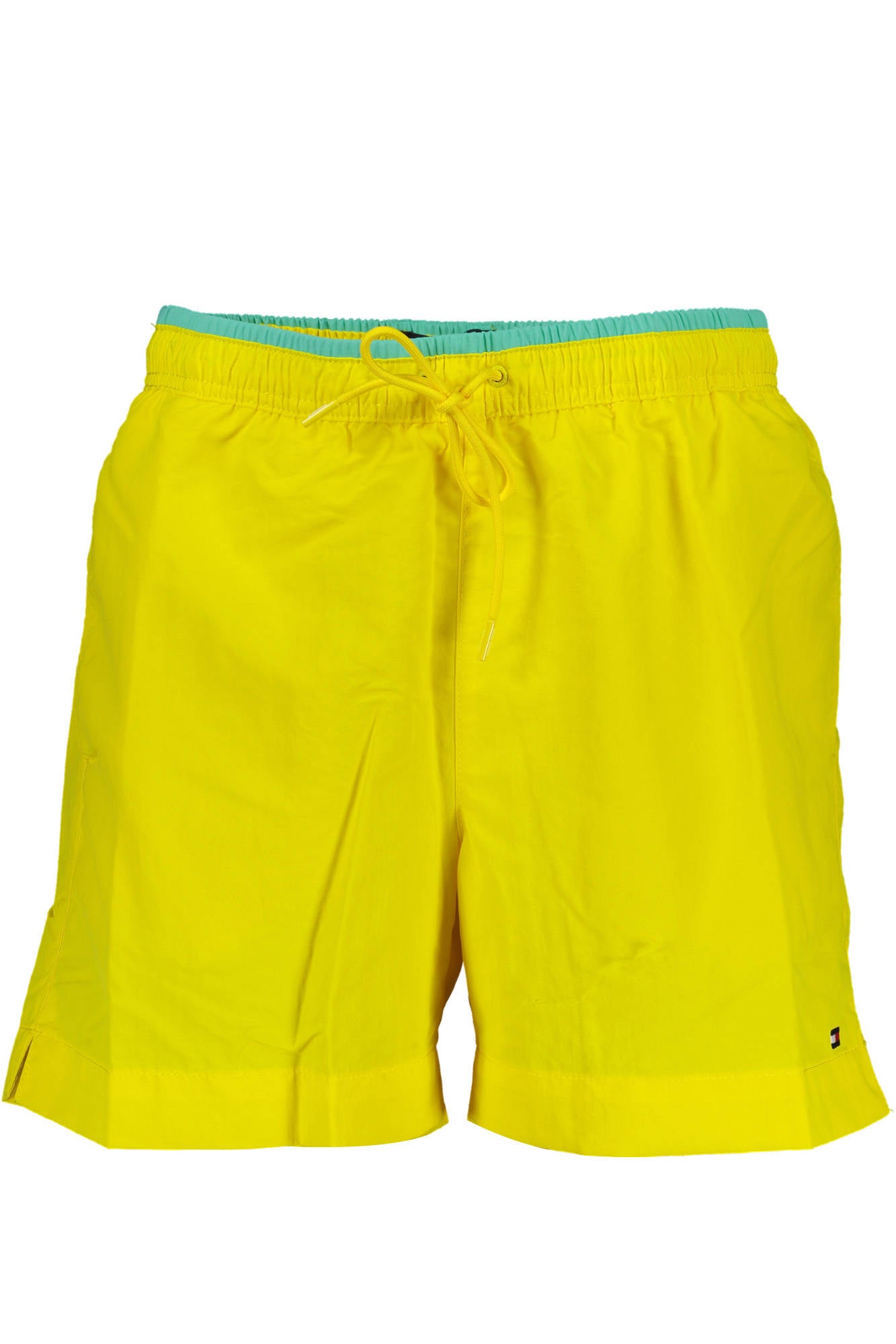PARTE DE BANHO TOMMY HILFIGER SOB O HOMEM AMARELO