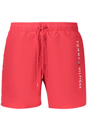 CALÇÕES DE BANHO COM ATACADORES TOMMY HILFIGER HOMEM VERMELHOS