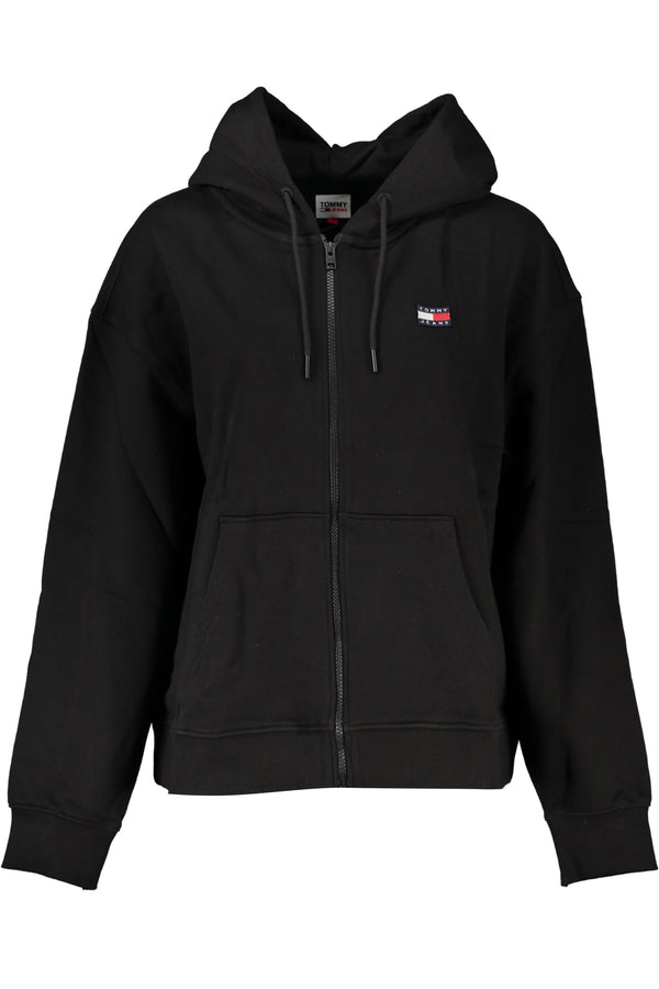 CAMISOLA TOMMY HILFIGER FEMININA PRETA COM ZIP