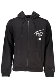 SWEATSHIRT COM CAPUZ TOMMY HILFIGER HOMEM PRETA