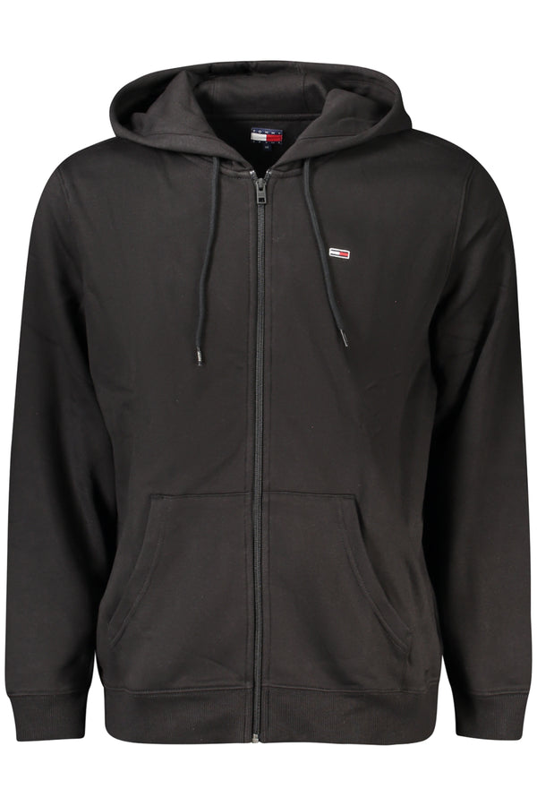 CAMISOLA COM ZIP PARA HOMEM TOMMY HILFIGER PRETA