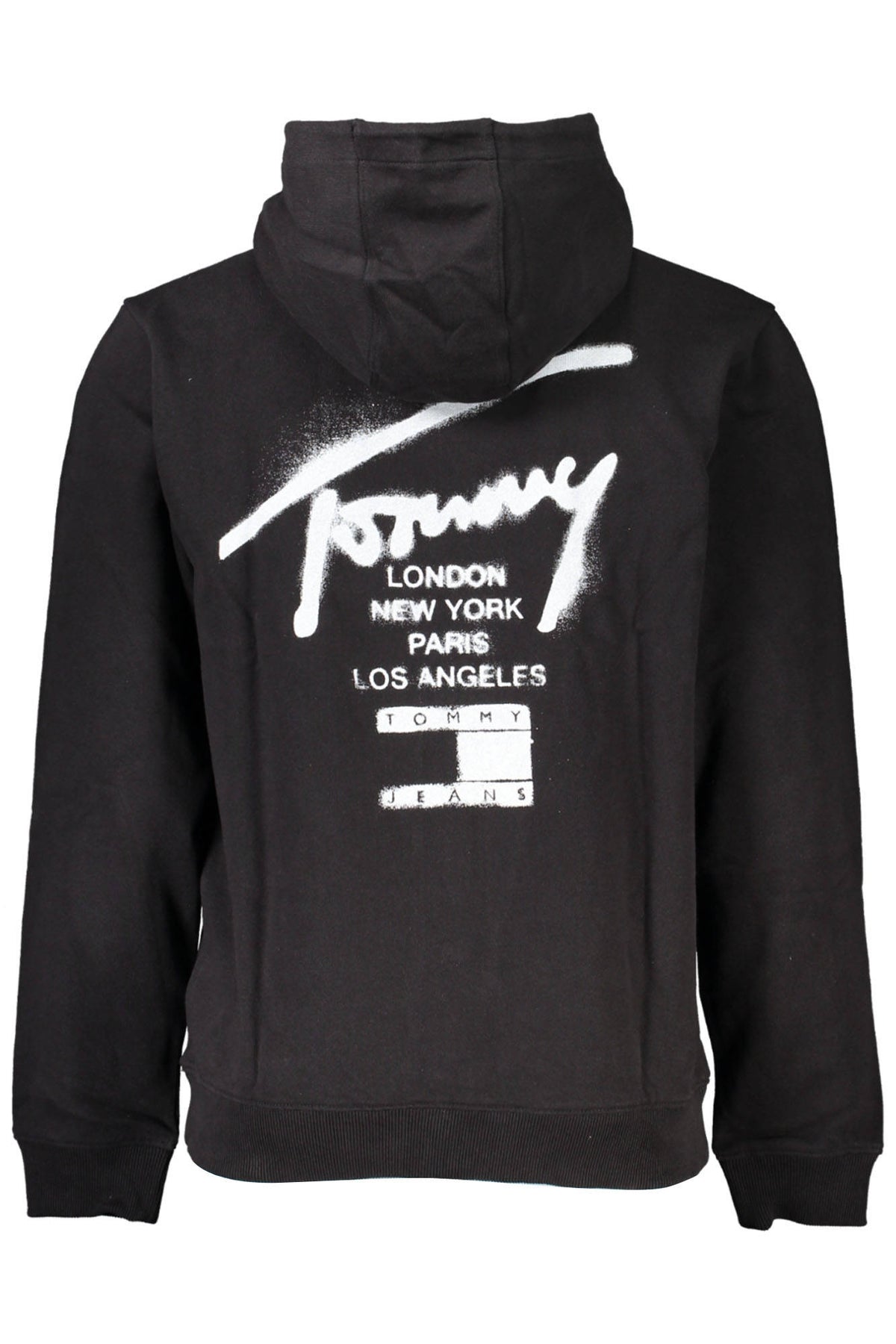 SWEATSHIRT COM CAPUZ TOMMY HILFIGER HOMEM PRETA