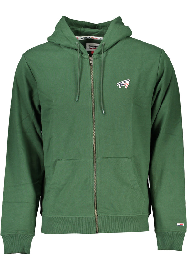 CAMISOLA COM ZIP VERDE PARA HOMEM TOMMY HILFIGER