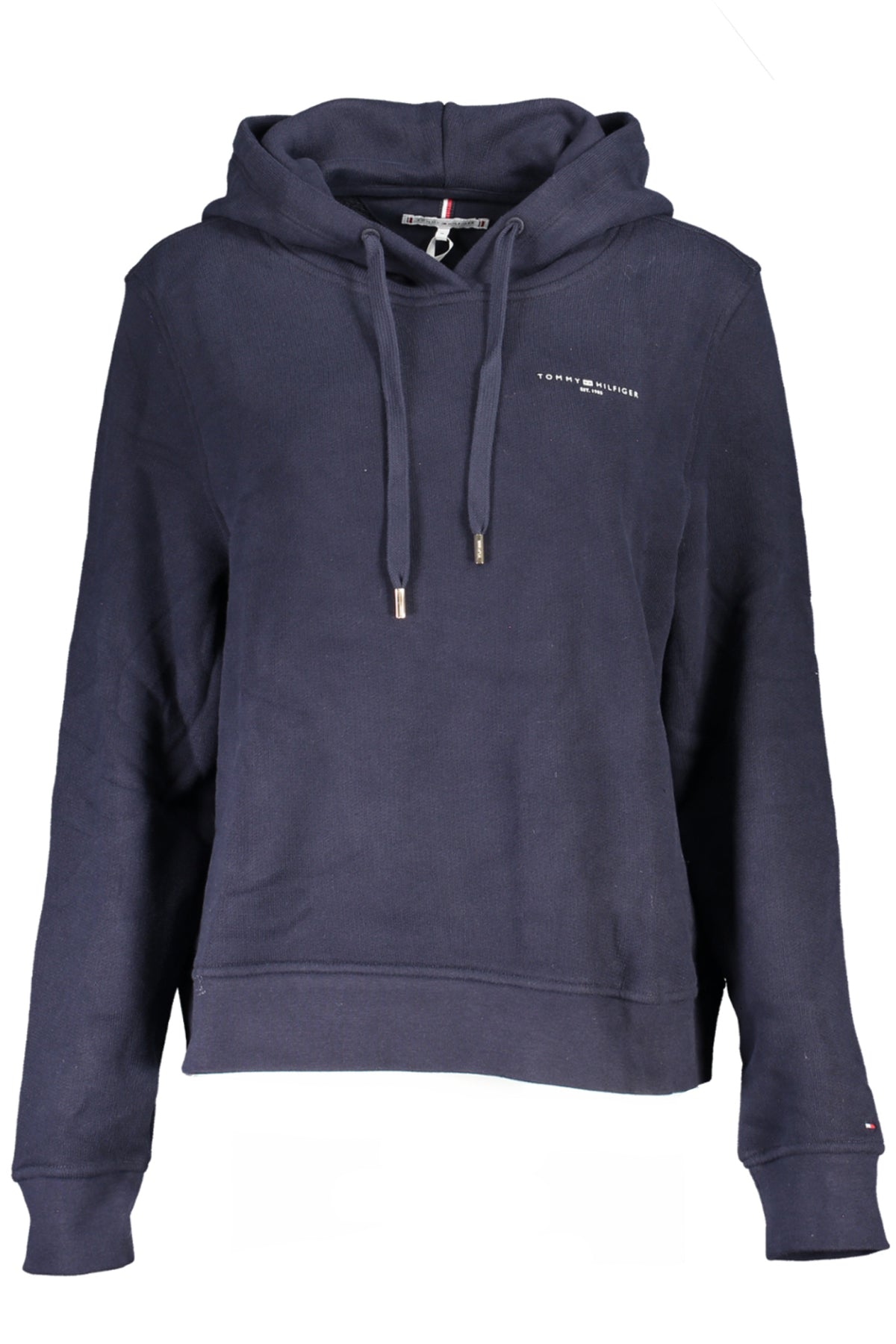 TOMMY HILFIGER WOMEN'S BLUE ZIPLESS SWEATER