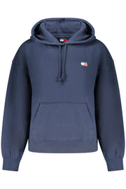 SWEATSHIRT COM CAPUZ TOMMY HILFIGER MULHER AZUL