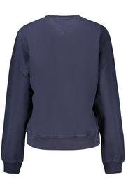 SWEATSHIRT EM ALGODÃO TOMMY HILFIGER MULHER AZUL