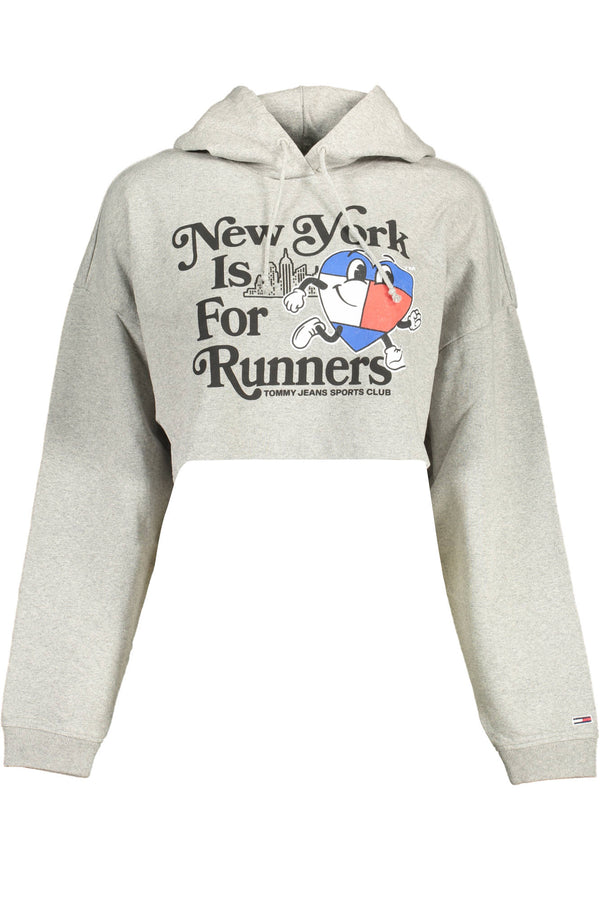 CAMISOLA TOMMY HILFIGER SEM ZIP MULHER CINZA