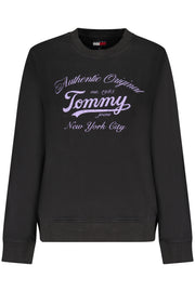 SWEATSHIRT EM ALGODÃO TOMMY HILFIGER MULHER PRETA