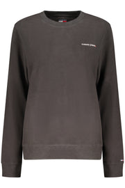 SWEATSHIRT EM ALGODÃO TOMMY HILFIGER MULHER PRETA