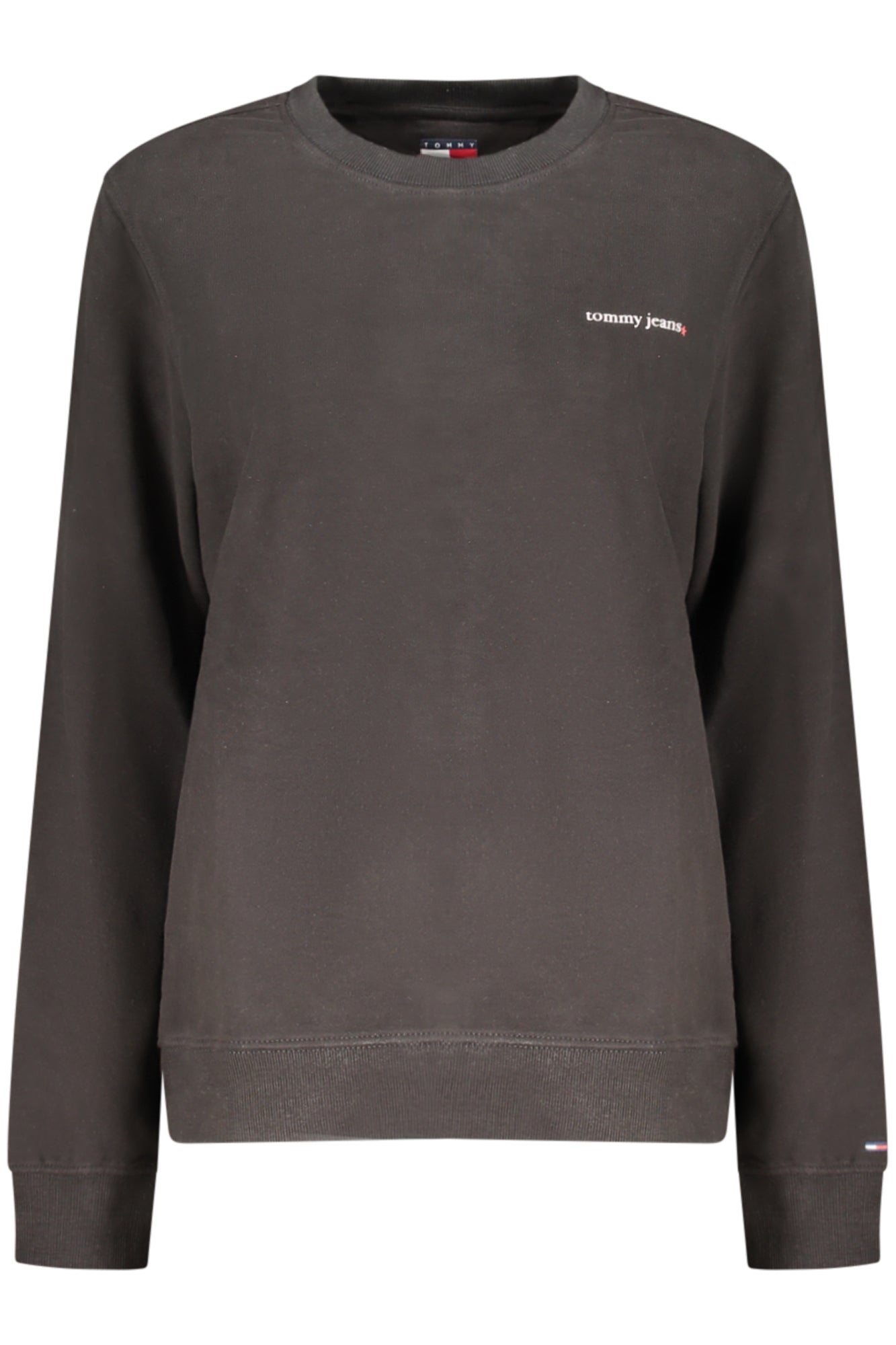 SWEATSHIRT EM ALGODÃO TOMMY HILFIGER MULHER PRETA