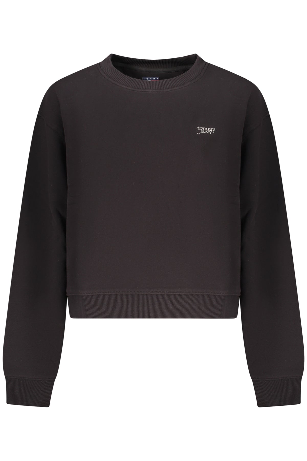 SWEATSHIRT EM ALGODÃO TOMMY HILFIGER MULHER PRETA