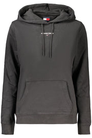 SWEATSHIRT COM CAPUZ TOMMY HILFIGER MULHER PRETA