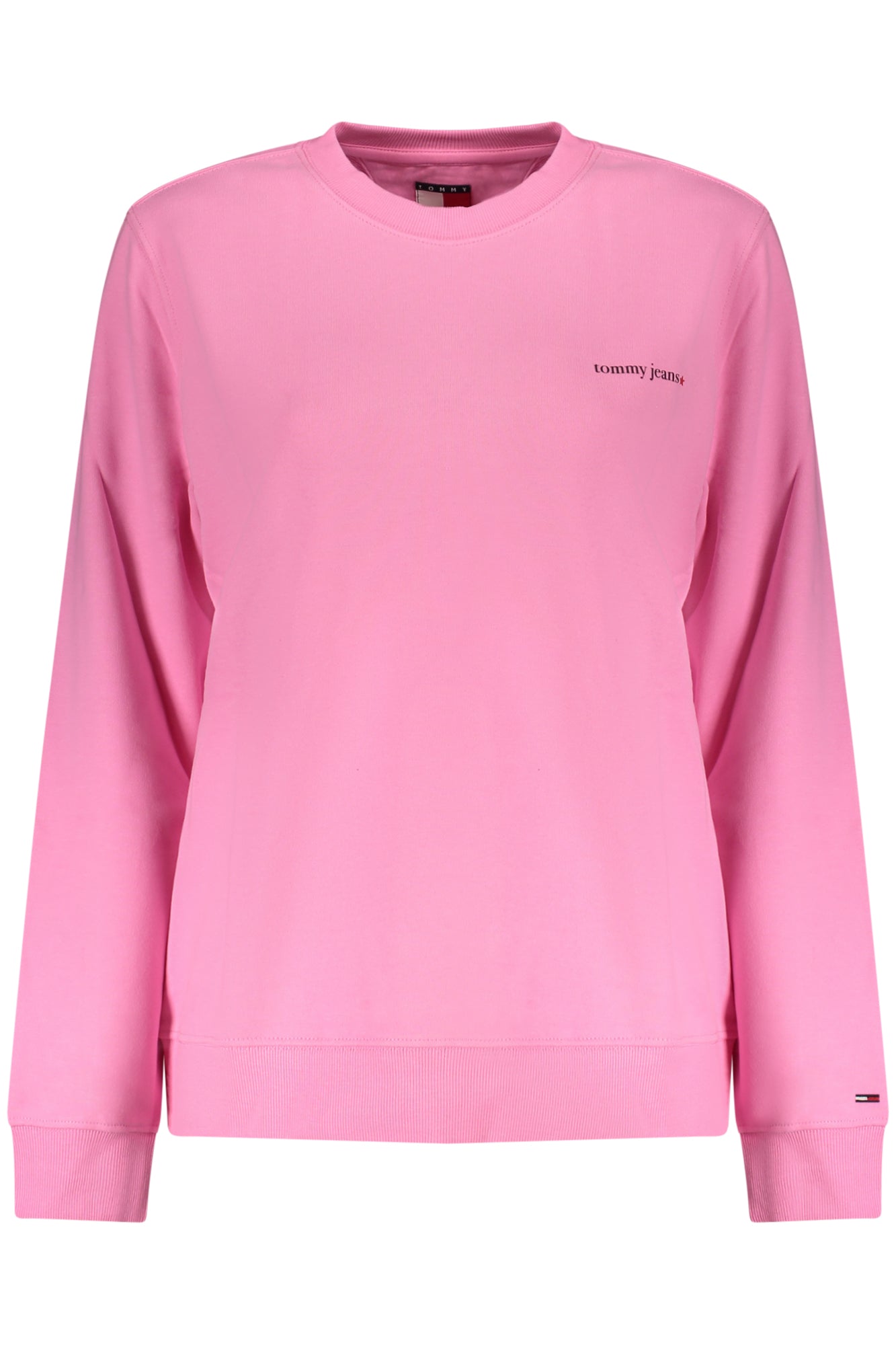 SWEATSHIRT EM ALGODÃO TOMMY HILFIGER MULHER ROSA
