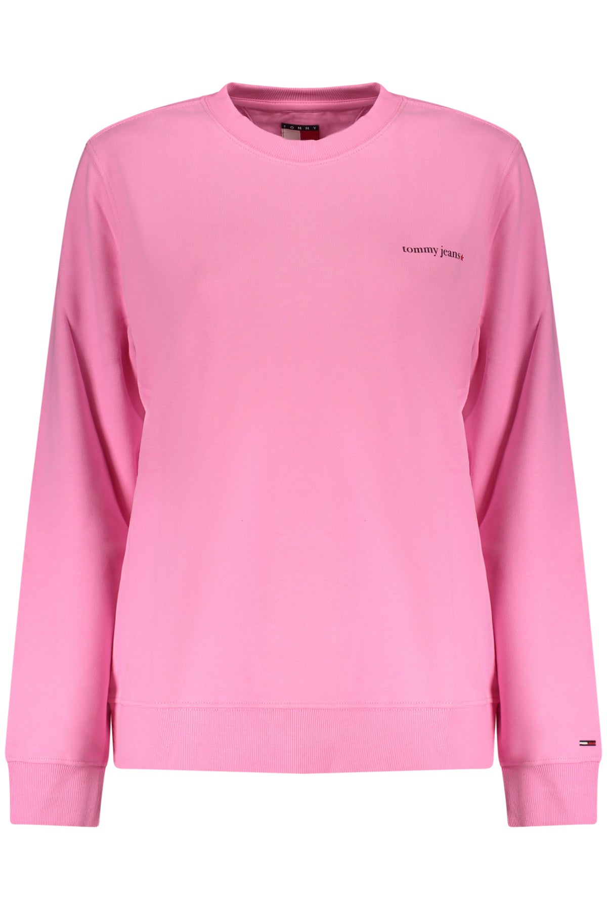 SWEATSHIRT EM ALGODÃO TOMMY HILFIGER MULHER ROSA