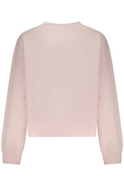 SWEATSHIRT EM ALGODÃO TOMMY HILFIGER MULHER ROSA