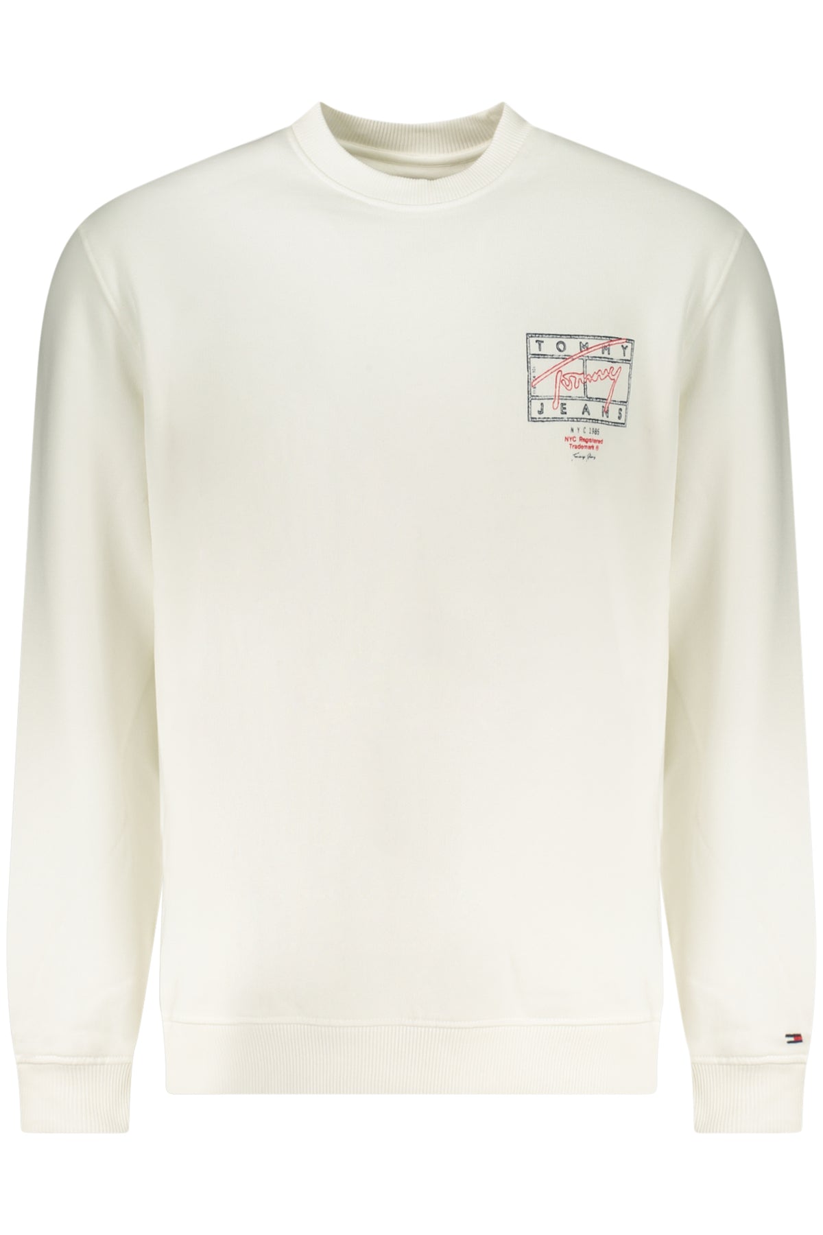 SWEATSHIRT EM ALGODÃO TOMMY HILFIGER HOMEM BRANCA