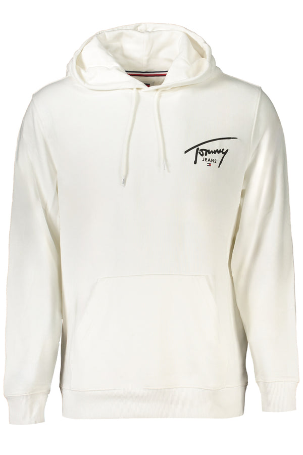 CAMISOLA TOMMY HILFIGER HOMEM COM ZIP BRANCO
