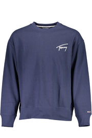 TOMMY HILFIGER MEN'S ZIP-FREE SWEATER BLUE