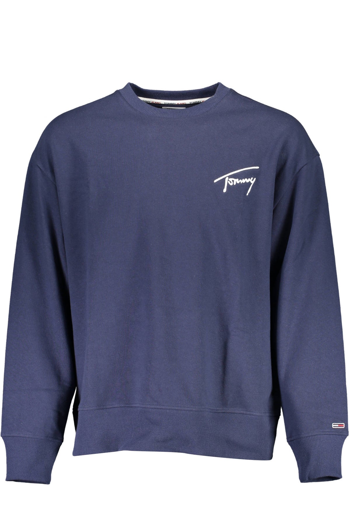 TOMMY HILFIGER MEN'S ZIP-FREE SWEATER BLUE