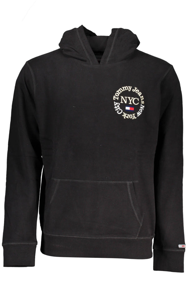 CAMISOLA TOMMY HILFIGER SEM ZIP HOMEM PRETO