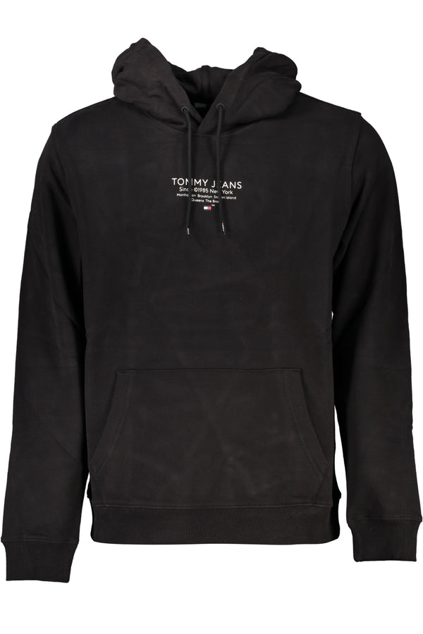 CAMISOLA TOMMY HILFIGER HOMEM PRETA COM ZIPLESS