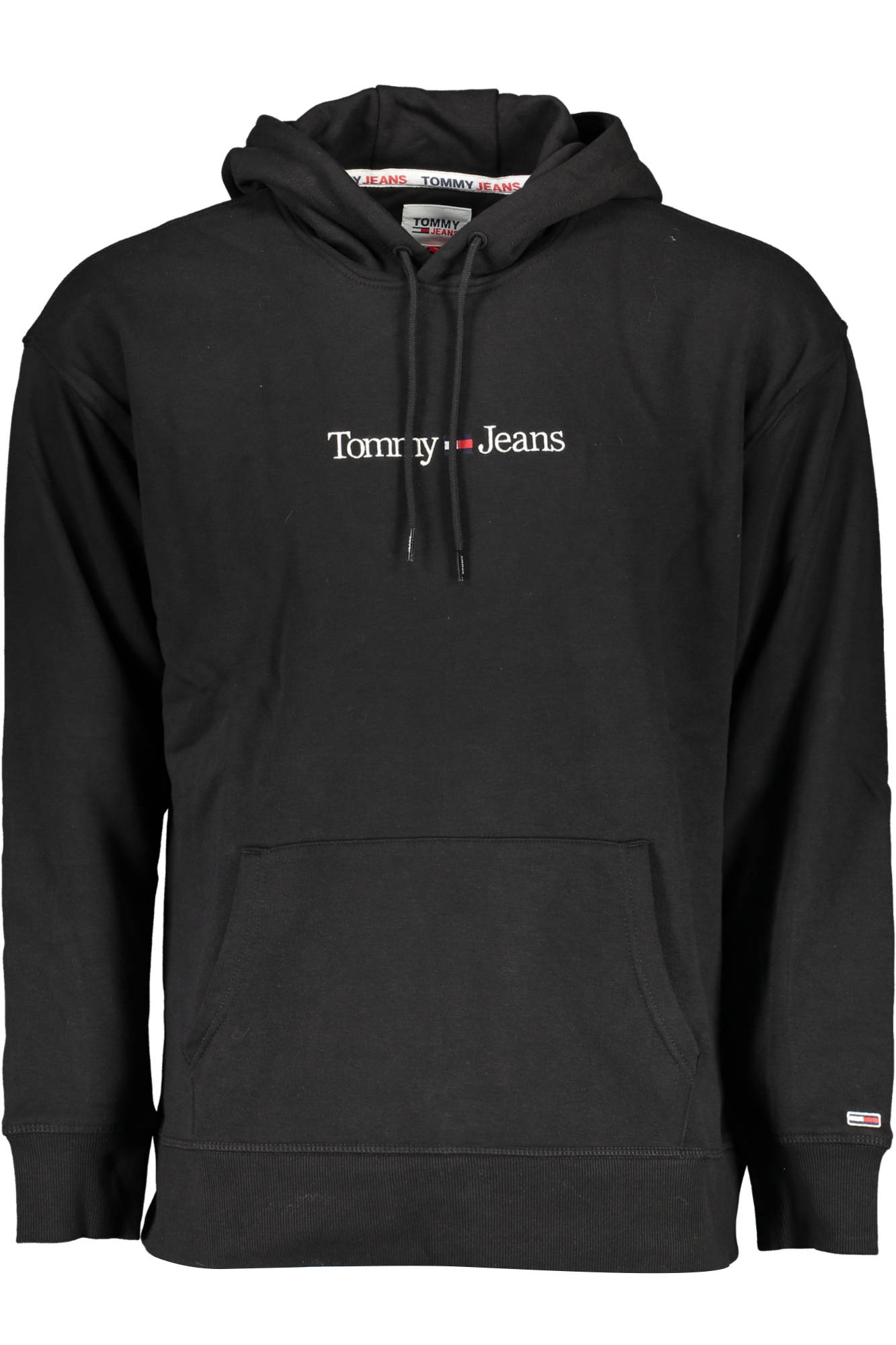 CAMISOLA TOMMY HILFIGER SEM ZIP HOMEM PRETO