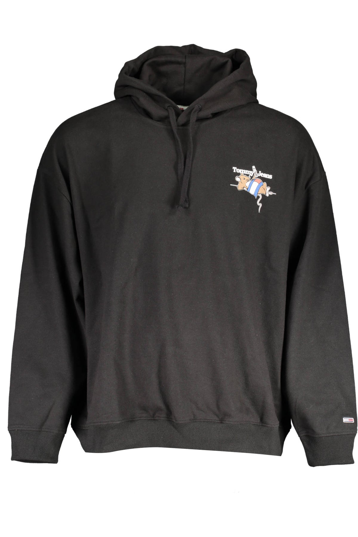 SWEATSHIRT COM CAPUZ TOMMY HILFIGER HOMEM PRETA