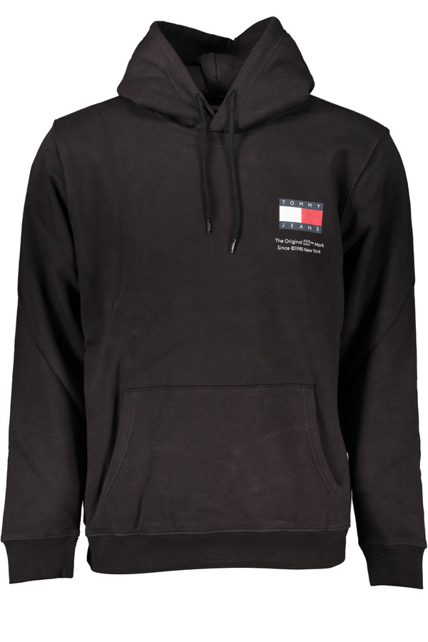 CAMISOLA TOMMY HILFIGER HOMEM PRETA COM ZIPLESS