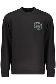 SWEATSHIRT EM ALGODÃO TOMMY HILFIGER HOMEM PRETA