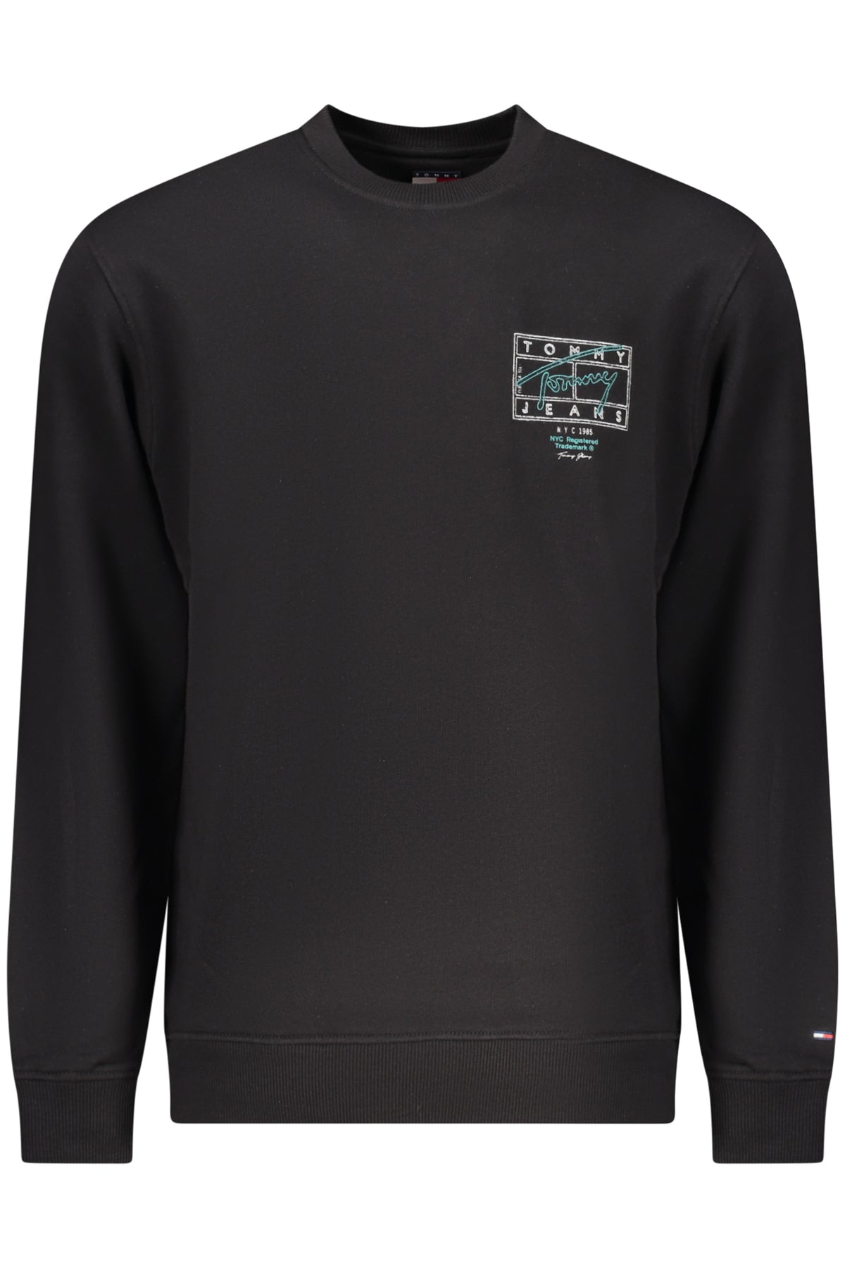 SWEATSHIRT EM ALGODÃO TOMMY HILFIGER HOMEM PRETA