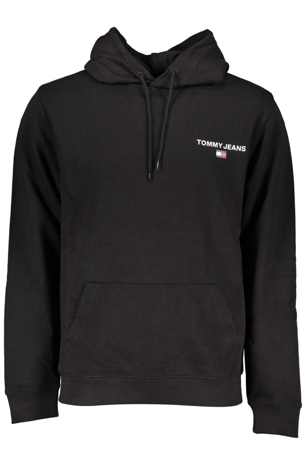 CAMISOLA TOMMY HILFIGER HOMEM PRETA COM ZIPLESS