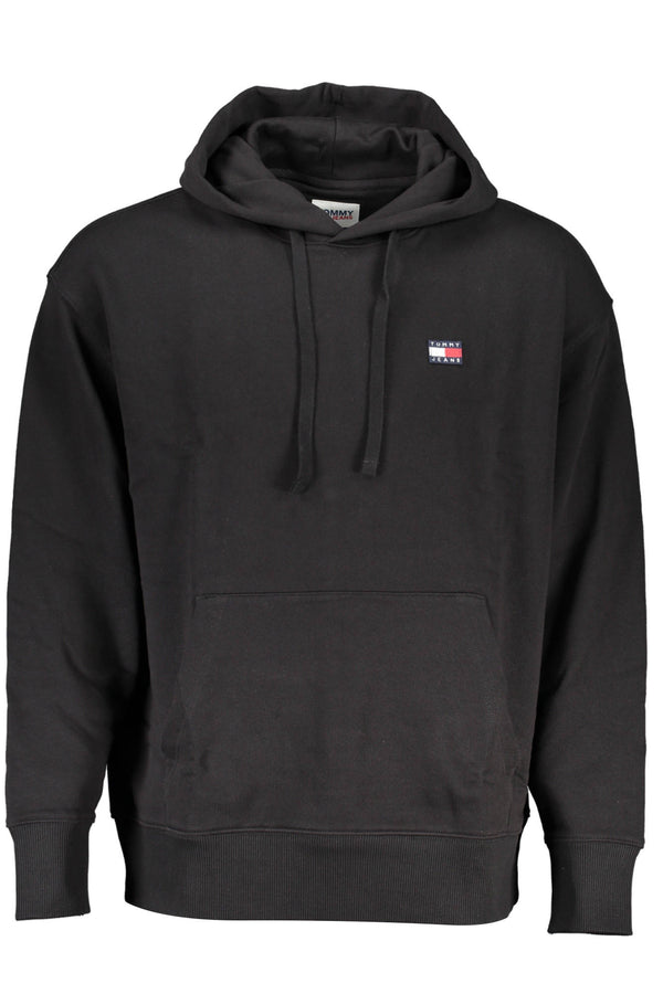 CAMISOLA TOMMY HILFIGER HOMEM PRETA COM ZIPLESS