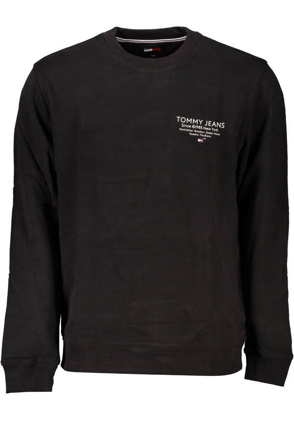 CAMISOLA TOMMY HILFIGER HOMEM PRETA COM ZIPLESS