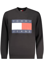 SWEATSHIRT EM ALGODÃO TOMMY HILFIGER HOMEM PRETA