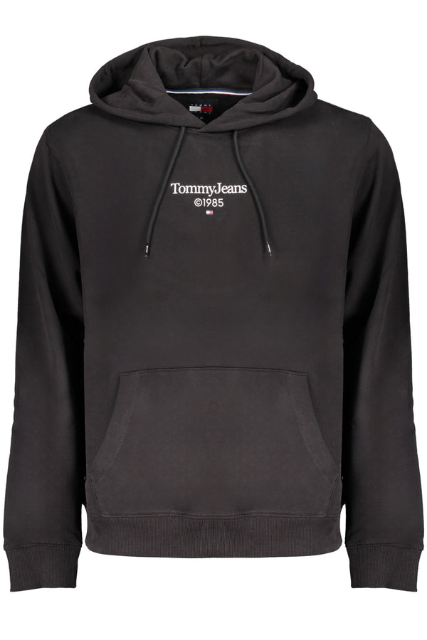 CAMISOLA TOMMY HILFIGER HOMEM PRETA COM ZIPLESS