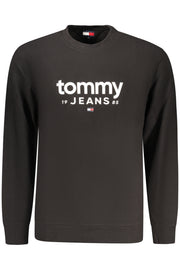 SWEATSHIRT EM ALGODÃO TOMMY HILFIGER HOMEM PRETA