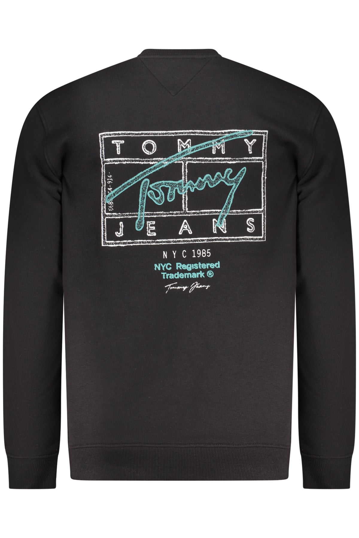SWEATSHIRT EM ALGODÃO TOMMY HILFIGER HOMEM PRETA