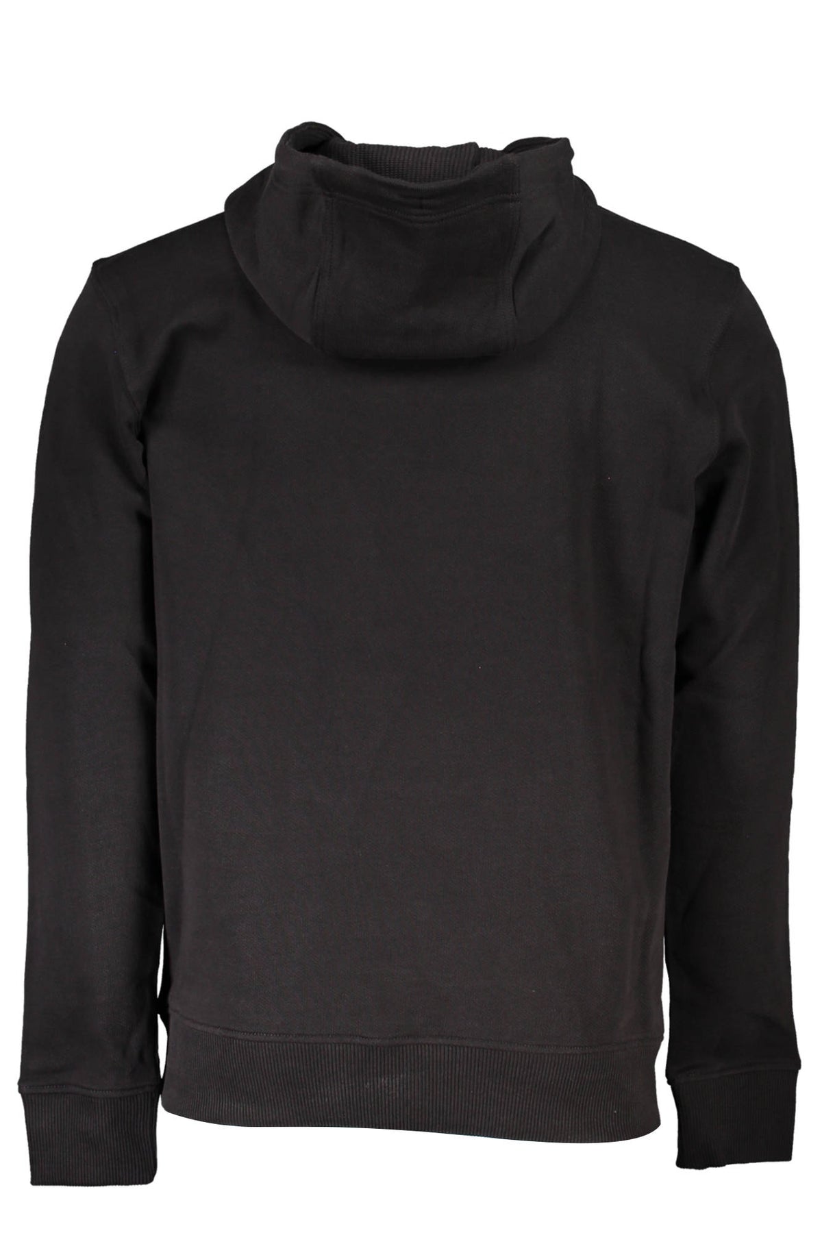 TOMMY HILFIGER MEN'S BLACK SWEATER WITHOUT ZIP