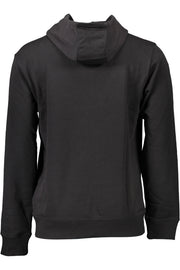TOMMY HILFIGER MEN'S BLACK SWEATER WITHOUT ZIP