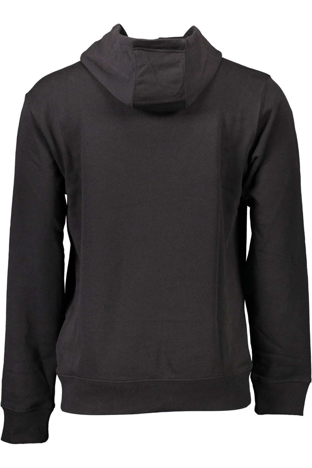 TOMMY HILFIGER MEN'S BLACK SWEATER WITHOUT ZIP