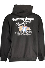 SWEATSHIRT COM CAPUZ TOMMY HILFIGER HOMEM PRETA