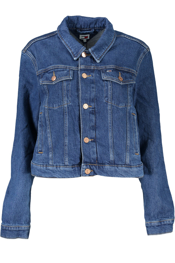 JAQUETA ESPORTIVA TOMMY HILFIGER MULHER AZUL