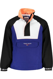 CASACO COM BORDADO TOMMY HILFIGER HOMEM AZUL