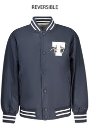 BLUSÃO COM BORDADO TOMMY HILFIGER CRIANÇA AZUL