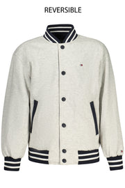 BLUSÃO COM BORDADO TOMMY HILFIGER CRIANÇA AZUL